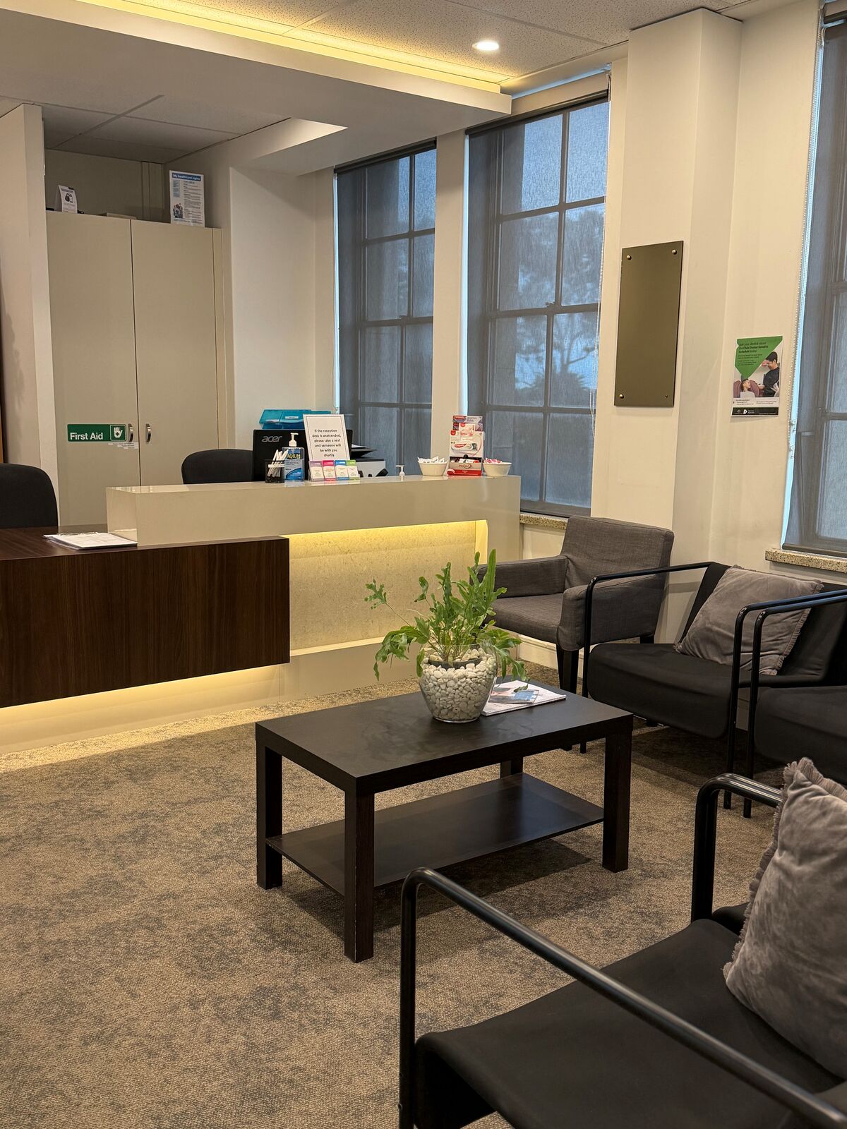 Gentle Dentistry Adelaide reception